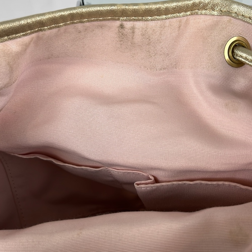 Coach Poppy Kyra Floral Fabric Backpack 81278-F19284 Cream Magenta Pink Fuchsia - Picture 12 of 16